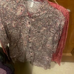 Cinch Shirt ladies Size L